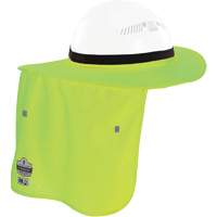 Chill-Its&reg; Lime Green FR Hard Hat Brim with Neck Shade Pathway Supply LP