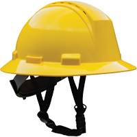 Casque de s&eacute;curit&eacute; &agrave; bord complet Kilimanjaro avec coque en PEHD, R&eacute;pond aux normes CSA type 2, Suspension Rochet, Ventil&eacute; Pathway Supply LP