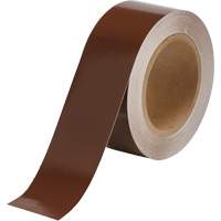 Pipe Marker Tape, 90', Brown Pathway Supply LP