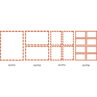 WHMIS Labels 100/Pkg, Paper, Roll, 10-7/8" L x 8-1/2" W Pathway Supply LP