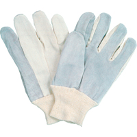 Standard-Duty Full-Index Work Gloves, Large, Split Cowhide Palm Pathway Supply LP