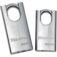 Cadenas &agrave; arceau prot&eacute;g&eacute;, Cl&eacute;s diff&eacute;rentes, Acier tremp&eacute;, Largeur de 1-3/4" Pathway Supply LP