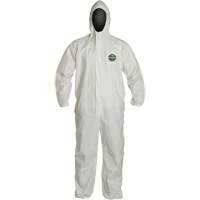 ProShield&reg; 60 Coveralls, Medium, White, Microporous Pathway Supply LP