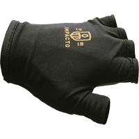 Gants antichocs sans doigts, main droite, T-petit, Paume en Cuir refendu, Poignet &agrave; enfiler Pathway Supply LP