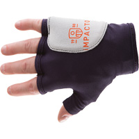 Gants de protection sans doigts paume/c&ocirc;t&eacute;, droit, T-petit, Paume en Su&egrave;de, Poignet &agrave; enfiler Pathway Supply LP