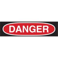 Enseigne Danger, 7" x 10", Polystyr&egrave;ne, Anglais Pathway Supply LP