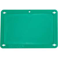 &eacute;tiquette vierge pour vanne, Plastique, 4-3/4" la x 3-1/4" h Pathway Supply LP