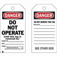 &eacute;tiquettes de s&eacute;curit&eacute; auto-plastifiantes, Polyester, 3" la x 5-3/4" h, Anglais Pathway Supply LP