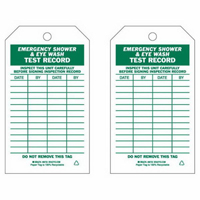Test Record Inspection Tags, Paper, 4" W x 7" H, English Pathway Supply LP