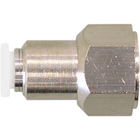 Topfit Female Threaded Y-Connector Fitting, 1/4" Dia, Polymer Pathway Supply LP