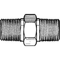 RACCORD HEXAGONAL MALE1/8"-1/8"NPT,LAITON, Laiton Pathway Supply LP