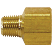 ADAPTEUR HEXAGONAL(M)NPT3/8"-(F)1/2"LAITON, Laiton Pathway Supply LP