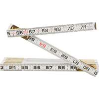 R&egrave;gle Red End Two Way, 6' lo, Bois, Graduations de 1/16" Pathway Supply LP