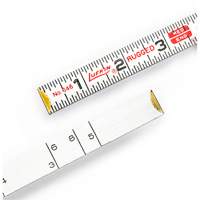 R&egrave;gle de maçon Red End, 6' lo, Bois, Graduations de 1/16" Pathway Supply LP