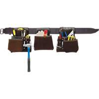 Deluxe Contactor's Tool Belt, Leather, Tan Pathway Supply LP