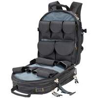 Sacs &agrave; dos pour outils &agrave; 75 pochettes, 13" lo x 17-1/2" la, Noir, Nylon Pathway Supply LP