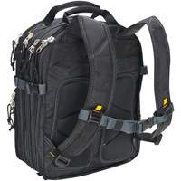 Sacs &agrave; dos pour outils &agrave; 75 pochettes, 13" lo x 17-1/2" la, Noir, Nylon Pathway Supply LP