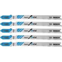 Lames de scie sauteuse de base pour le m&eacute;tal, Acier rapide, Tige en T, 3-5/8" lo Pathway Supply LP