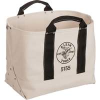 Heavy-Duty 17" Tool Bag, Canvas, 1 Pockets, Beige/Black Pathway Supply LP