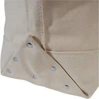 Heavy-Duty 17" Tool Bag, Canvas, 1 Pockets, Beige/Black Pathway Supply LP