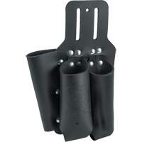 Pliers, Rule & Screwdriver Holder, Multiple Tool Holder, Leather, 3 Pockets Pathway Supply LP