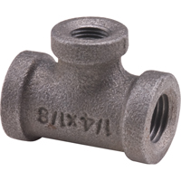 Tee, Reducing, Galvanized, 1" x 1/2" x 3/4" Pathway Supply LP