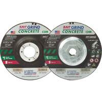 C24N Concrete Grinding Wheel, 4-1/2" x 1/4", 7/8" Arbor, Type 27 Pathway Supply LP