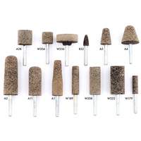 A36Q Resin Bonded Mounted Points, A11, Aluminum Oxide, 11/16" Dia., 2" L, 36 Grit Pathway Supply LP