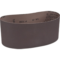 Portable Abrasive Belt, 4" W x 24" L, Aluminum Oxide, 120 Grit Pathway Supply LP