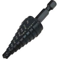 #3 Step Drill Bit, 1/4" - 3/4" , 1/16" Increments, High Speed Steel Pathway Supply LP