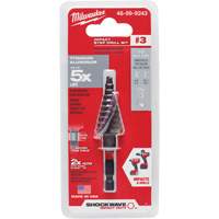 Foret &eacute;tag&eacute; #3 Shockwave Impact Duty, 3/16" - 3/4", Incr&eacute;ments de 1/16", Titane Pathway Supply LP