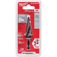 Foret &eacute;tag&eacute; #4 Shockwave Impact Duty, 3/16" - 7/8", Incr&eacute;ments de 1/16", Titane Pathway Supply LP
