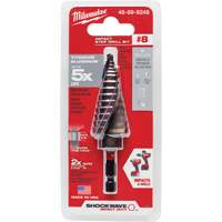 Foret &eacute;tag&eacute; #8 Shockwave Impact Duty, 1/2" - 1", Incr&eacute;ments de 1/16", Titane Pathway Supply LP