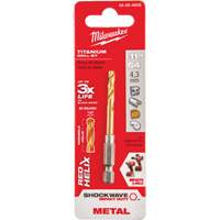 Foret Shockwave, 11/64", Titane, Cannelure 1-3/32", Pointe de 135° Pathway Supply LP