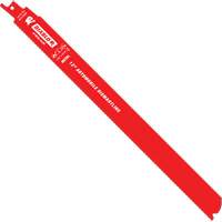 Reciprocating Blade for Auto Dismantling, Bi-Metal, 14-18 TPI, 12" L x 1" W Pathway Supply LP