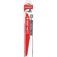 Reciprocating Blade for Thick Metal/Demolition, Bi-Metal, 8-10 TPI, 9" L Pathway Supply LP