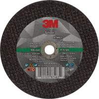 Silver Cut-Off Wheel, 4" x 0.05", 3/8"-24 Arbor, Type 1, Ceramic, 19100 RPM Pathway Supply LP