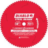 Steel Demon Cermet II Circular Saw Blade, 14", 72 Teeth, Metal Use Pathway Supply LP