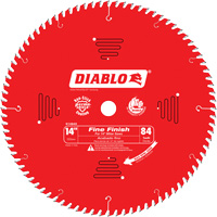 Fine Finish Circular Saw Blade, 14", 84 Teeth, Laminate/Wood Use Pathway Supply LP