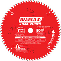 Steel Demon Cutting Saw Blade, 7-1/4", 70 Teeth, Metal Use Pathway Supply LP