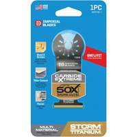 Lame en titane pour mat&eacute;riaux multiples Carbide Extreme Storm One Fit Pathway Supply LP