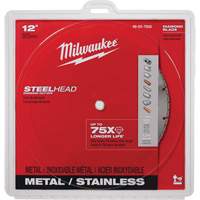 Steelhead Diamond Cut-Off Circular Saw Blade, 12", Metal Use Pathway Supply LP