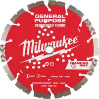 Diamond Max Segmented Turbo Saw Blade, 9", Metal/Stone/Concrete/Ductile Iron/Cement/Non-Ferrous/Brick/Fibre Cement/Tile/Asphalt Use Pathway Supply LP