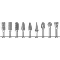 1855 Double Cut Carbide Burr Set, 9 Pieces Pathway Supply LP
