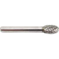Oval Shape Carbide Shipyard Bur, SE-3, 3/8" Dia., 1/4" Shank, 5/8" Depth of Cut Pathway Supply LP