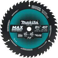 Lame de scie &agrave; onglets &agrave; rendement maximal avec embout carbure, 8-1/2", 45 dents, Pour Bois Pathway Supply LP