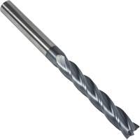 S237 30° Extra Long Square End Mill, 1/8" Dia., 3" L, 4 Flutes, 1/8" Shank, Carbide Pathway Supply LP
