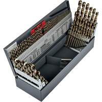 Heavy-Duty Jobber Length Combination Drill Bit Set, 115 Pieces, High Speed Cobalt Pathway Supply LP