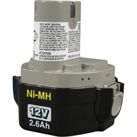 Pod-Style Battery, Ni-MH, 12 V, 2.6 A Pathway Supply LP