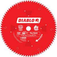 Contractor Saw Blades - Fine Finishing Saw Blades, 12", 80 Teeth, Wood Use Pathway Supply LP